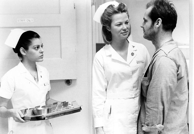 9. Guguk Kuşu (1975) One Flew Over the Cuckoo's Nest