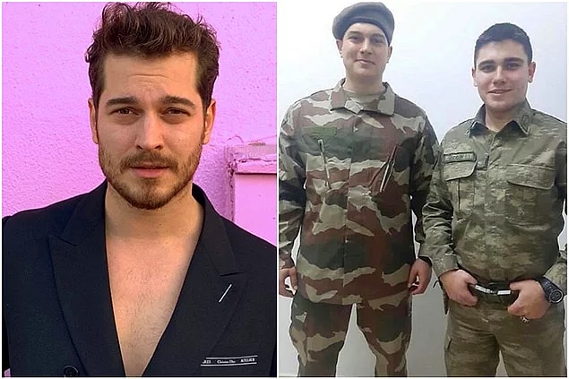 Şu sıralar askerdeki haliyle epeyce gündem!