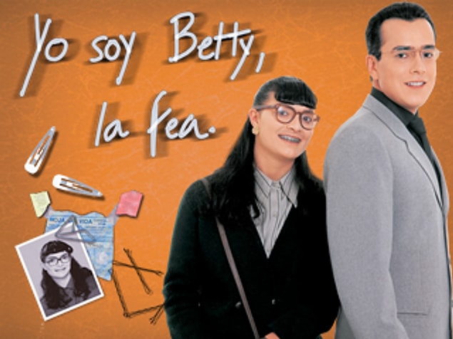 4. Gelelim daha sonra yüzlerce kez uyarlanan Çirkin Betty'ye. Bir dönemin kadınlarını yersiz bir umuda sürüklemiş, sonra önemli olanın kalp güzelliği olduğunu üze üze kabul ettirmişti.