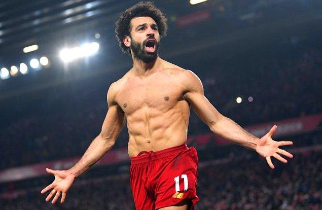 Ancak zirveye demir atan Kırmızılar kadar Salah'ın gol sevincinde sergilediği vücut da özellikle İngiliz basınında epey konuşuldu.