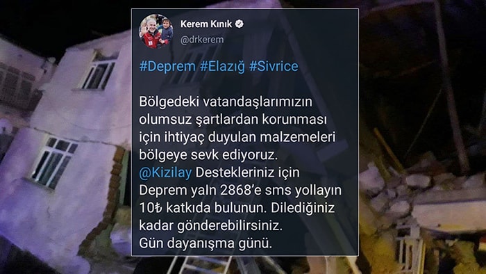 Elazığ Depreminin Ardından Bağış Talep Eden Kızılay Başkanı Tepkilerin Odağında