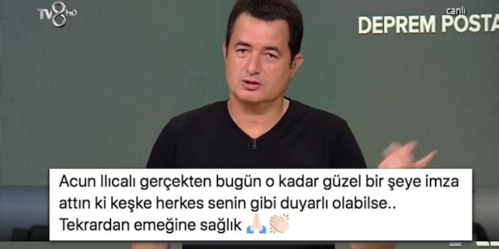 Türkiye Tek Yürek! Acun Ilıcalı Aracılığıyla Elazığ Depreminin Yaralarının Sarılması İçin Herkes Birlik Oldu