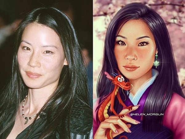 Люси Лью как Мулан