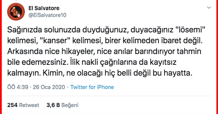 Kardeşini Lösemi Hastalığından Kaybeden Bir Abinin Yürek Yakan Hikayesi!