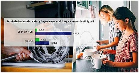 Türkiye Raporu'ndan Toplumumuza Dair İlginç Bir Araştırma: Evde Bulaşıkları Kim Yıkıyor?