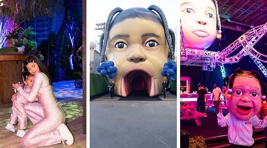 Кайли Дженнер  организовала странный праздник в честь дня рождения ее дочери Сторми