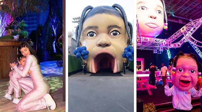 Кайли Дженнер  организовала странный праздник в честь дня рождения ее дочери Сторми