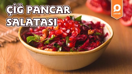 Hem Rengi Hem Enfes Lezzetiyle Sofralarınıza Taht Kuracak Tarif: Çiğ Pancar Salatası Nasıl Yapılır?