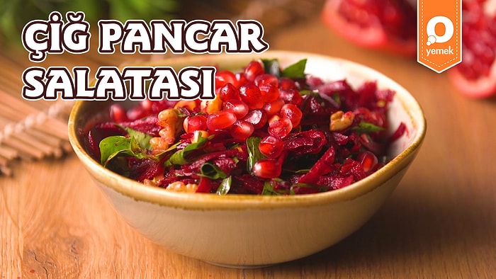 Hem Rengi Hem Enfes Lezzetiyle Sofralarınıza Taht Kuracak Tarif: Çiğ Pancar Salatası Nasıl Yapılır?