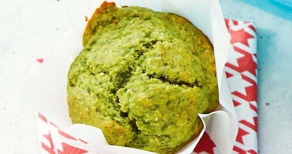 Muzlu Yeşil Muffin Tarifi
