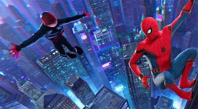 4. Örümcek-Adam: Örümcek Evreninde (2018) Spider-Man: Into the Spider-Verse