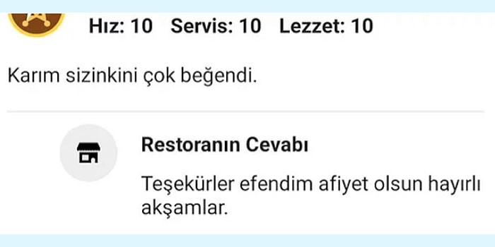 Yemeksepeti'nin Birbirinden Sayko İşletme Sahiplerinden Komik ve Atarlı 20 Cevap