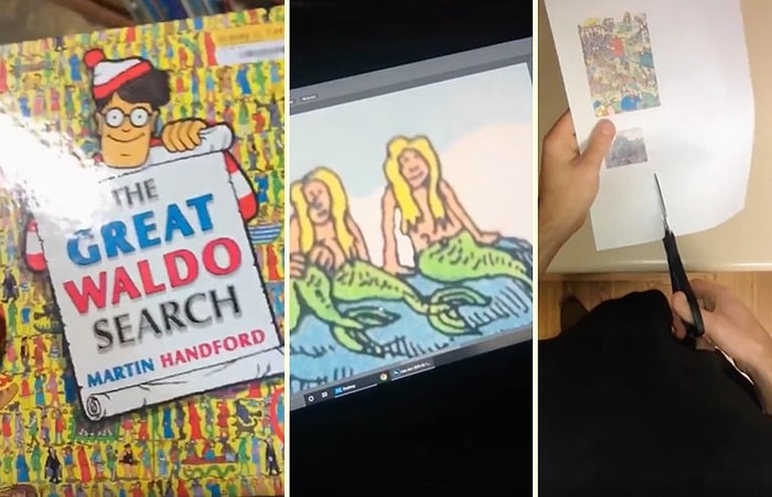 'Waldo Nerede?' Oyunundan Photoshop ile Waldo'yu Çıkararak İnsanlara Kötülük Yapan İşsiz!