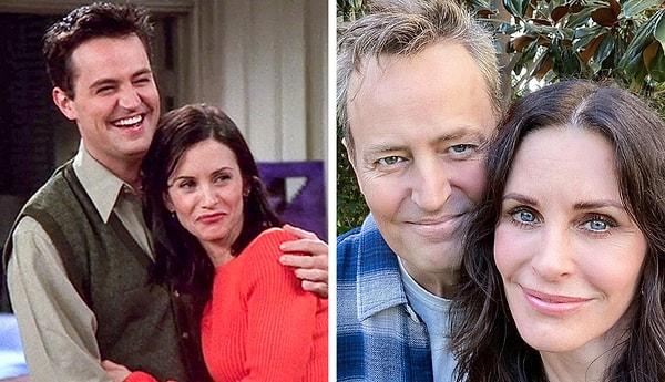1. Chandler ve Monica hayranları için Friends günleri ne kadar da naifti.