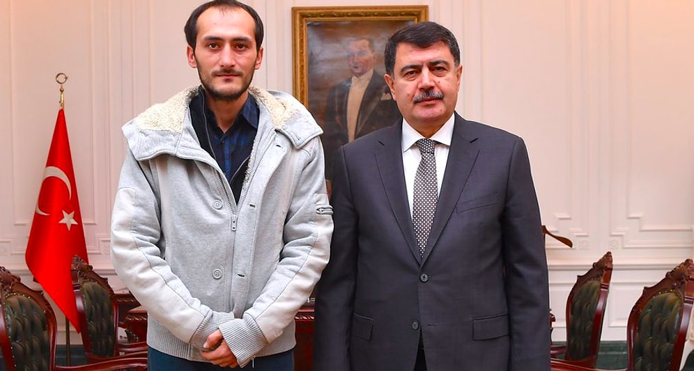 Artık İşi ve Sıcak Bir Yuvası Var! Vali Şahin, Sosyal Medyanın Konuştuğu Hasan'ın Son Halini Paylaştı