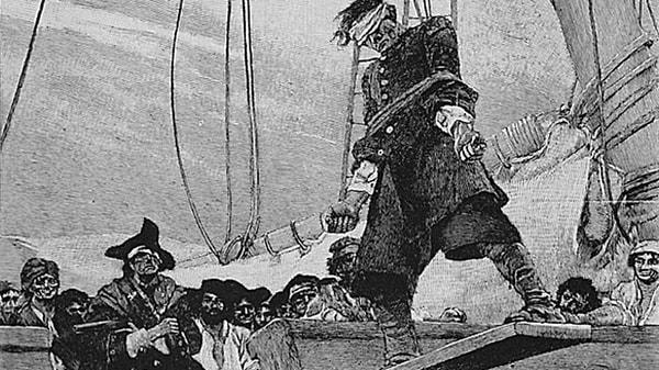 4. "Güverte üzerindeki kalasın, sadece korsan gemilerinde insanları infaz etmek için eklenmiş bir eklenti değilmiş..."