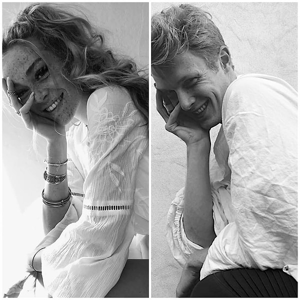 Видно, что между братом и сестрой очень теплые отношения.