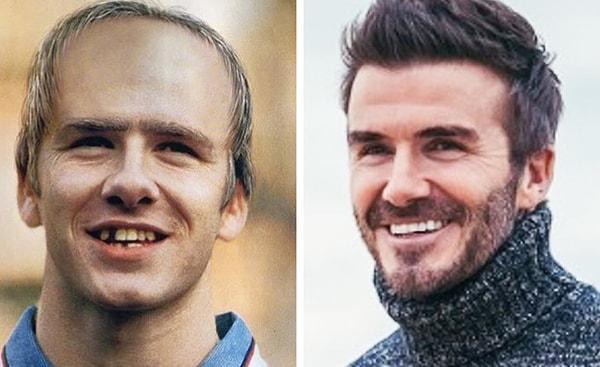 Bonus: 1998 yılında yayınlanan bir dergi, David Beckham'ın 2020 yılında böyle görüneceğini söylemişti.