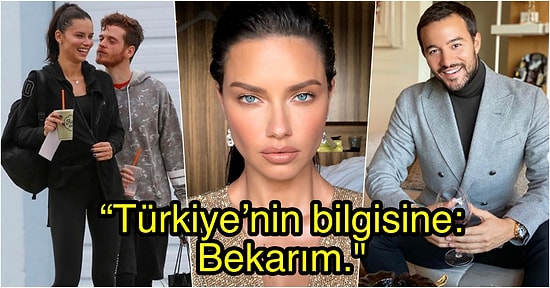 İş İnsanı Emir Bahadır'la Yaşadığı Aşk İddiasıyla Gündeme Gelen Adriana Lima, Türklere İmalı Bir Mesaj Gönderdi