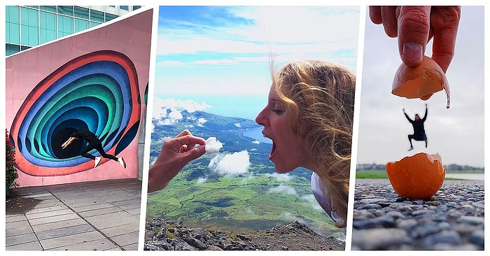 Kullandıkları Çekim Açılarıyla Yarattıkları İllüzyonu Anlamak İçin Beyin Yaktıran Fotoğraflar