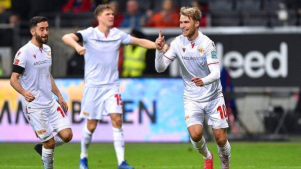 Union Berlin'in deplasmanda Eintracht Frankfurt'u 1-2 mağlup ettiği karşılaşmada Yunus Mallı, 63 dakika görev yaptı.