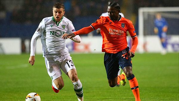 Medipol Başakşehir UEFA Avrupa Ligi'nde tarih yazdı! Son 32 turu ilk maçında Sporting'i 3-1 yenilen temsilcimiz,