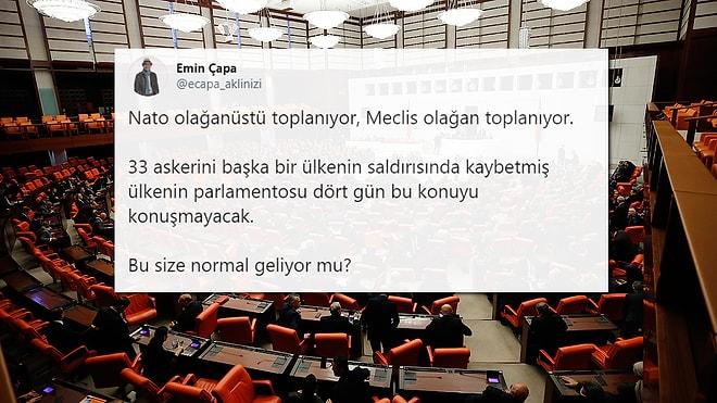 CHP Meclis'in Yarın Olağanüstü Toplanmasını İstedi; AKP'li Bostancı 'Acil Bir Durum Yok' Dedi