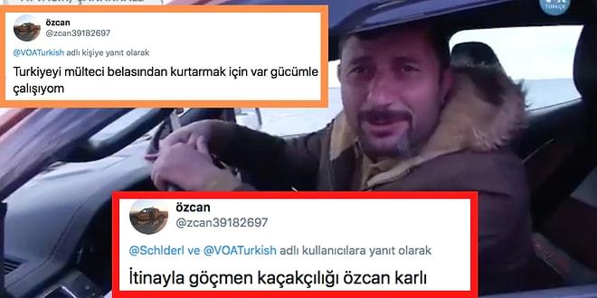 Mültecileri Yurt Dışına Kaçıran İnsan Kaçakçısı Özcan Karlı, Röportaj Verdikten Sonra Bir de Twitter'da Reklamını Yapmış