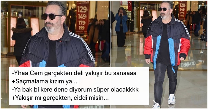 Son Günlerde Serenay Sarıkaya ile Yaşadığı Aşkla Sık Sık Gündeme Gelen Cem Yılmaz'ın Parlak Taytı Alay Konusu Oldu