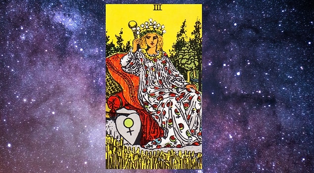 Tarot Falına Göre 26 Ocak Perşembe Günü Senin İçin Nasıl Geçecek? 3 Seçtiğiniz kart; "İmparatoriçe"