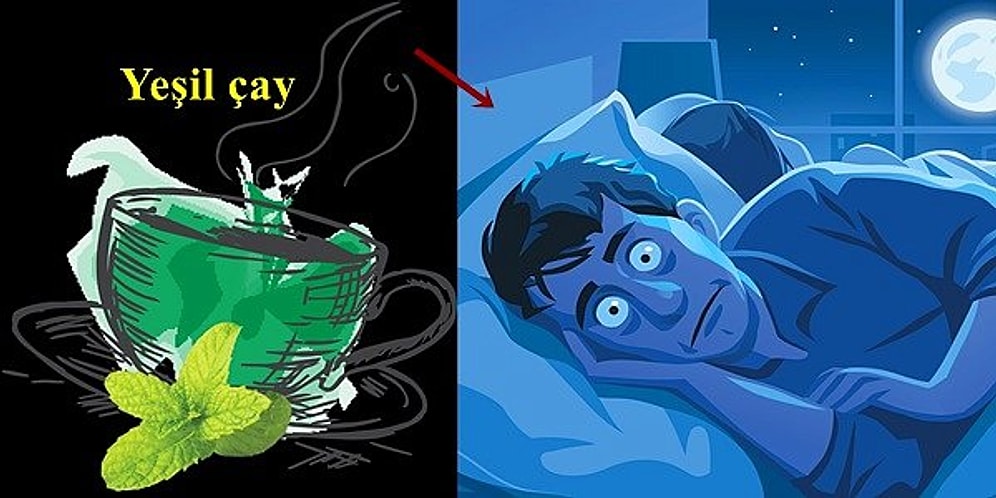 Başını Yastığa Koyar Koymaz Uyuyamayanların Kesinlikle Tüketmemesi Gereken Besinler