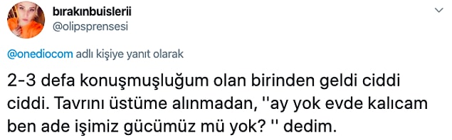 1. Aldığımız cevapların her biri bizleri kahkahalara boğan cinstendi. 😅