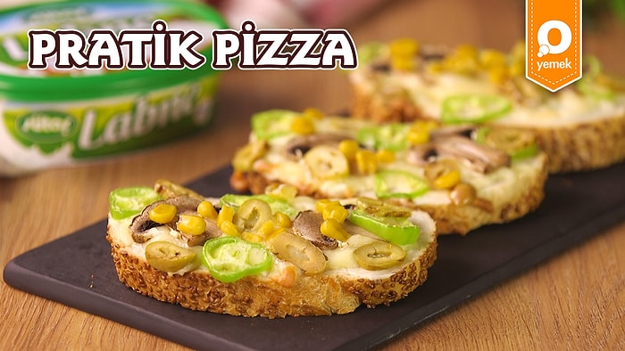 Kalan Ekmekleri Değerlendirmenin En Lezzetli Yolu: Pratik Pizza Nasıl Yapılır?