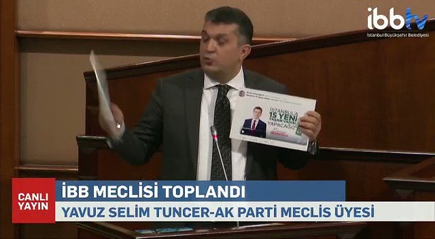 "En azından İstanbul halkı senede bir gün hizmet görmüş olur"