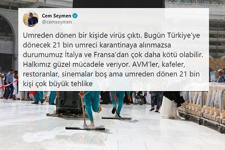 Türkiye'de 6. Koronavirüs Vakası Umreden Dönen Bir Kişide Görüldü