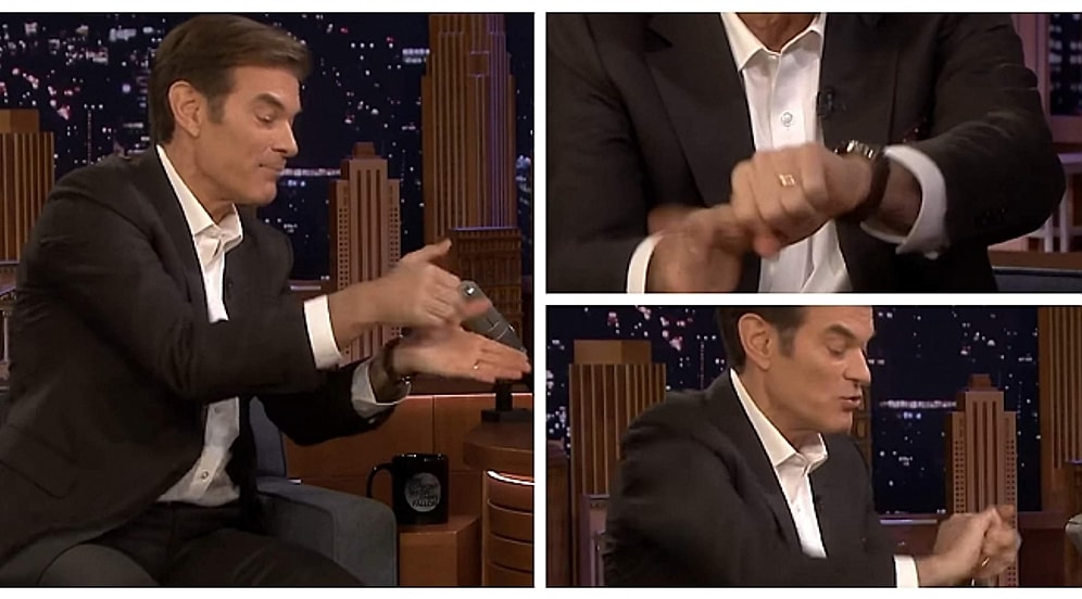 Dr. Mehmet Öz, Jimmy Fallon'ın Programında Amerikalılara El Yıkamayı Anlattı: 'Elinizi Sabunlayın ve 'Türk Burgusu' Yapın'