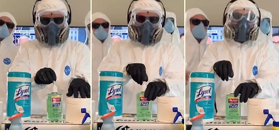 Karantina Altında Eğlenceli Vakit Geçirmek İsteyen İnsanlardan 'Corona'lı Parti Konsepti