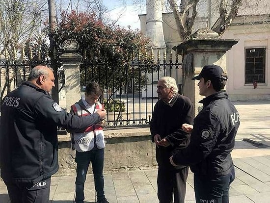 İlk Ceza Konya'da Kesildi: Sokağa Çıkan 65 Yaş Üstü Çifte 6.300 TL Para Cezası