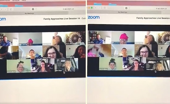 İşini Evden Yaparken Video Konferans Yaptığını Unutan Kadın, Kamerayla Tuvalete Girdi