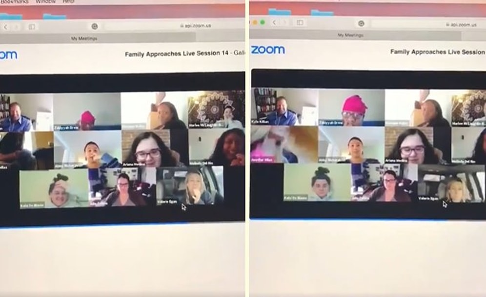 İşini Evden Yaparken Video Konferans Yaptığını Unutan Kadın, Kamerayla Tuvalete Girdi