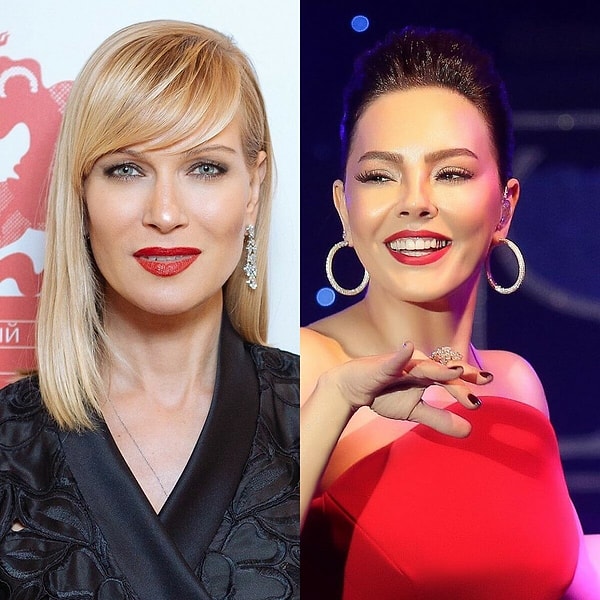 3. Актрисы Олеся Судзиловская и Эбру Гюндеш: 45 лет