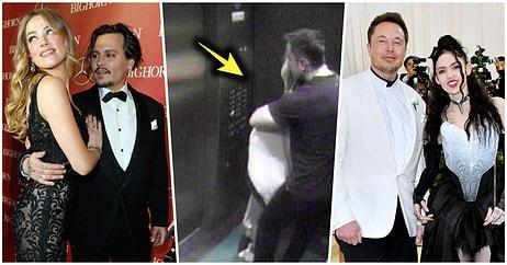 Hem de Johnny Depp'in Asansöründe! Amber Heard ve Elon Musk'ın Yakınlaştığı Görüntüler Sızdırıldı