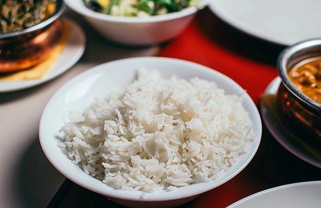 6. Pirincin demlenmesine izin vermemek: