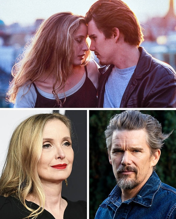 10. Итан Хоук и Жюли Дельпи (Перед рассветом)