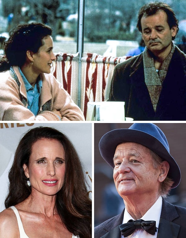 17. Билл Мюррей и Энди Макдауэлл (День сурка)