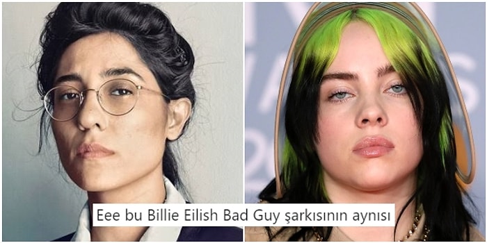 Kalben'in Yeni Şarkısı 'Bende Kal'ın Billie Eilish'in 'Bad Guy'ından Kopyalandığı İddia Edildi