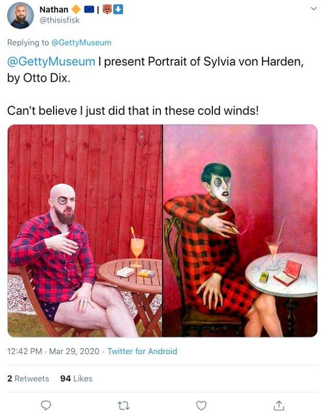 26. Bir Otto Dix tablosu: Gazeteci Sylvia Von Harden'in Portresi
