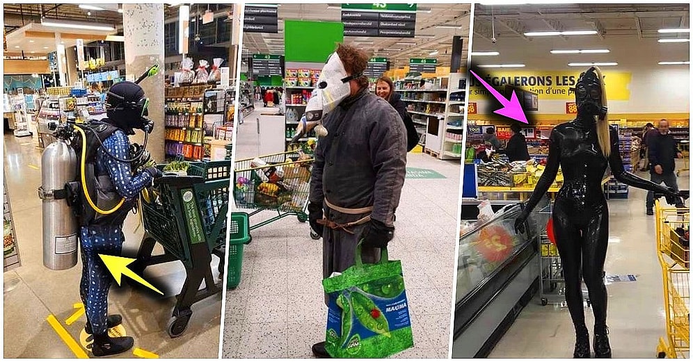 Virüsten Korunmak İçin Buldukları Alternatif Çözümlerle Hem Kahkaha Attıran Hem de Boş Duvara Baktıran 15 Kişi