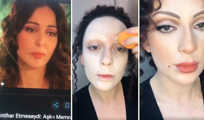 Gördüklerinizin En İyisi Olabilir: Makyajla Kendini Matmazel'e Dönüştüren Kadın