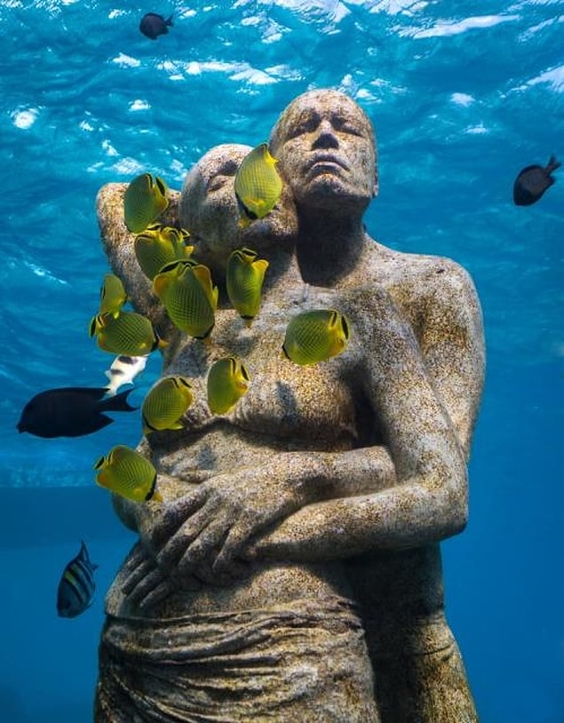 14. "Nest Collection", Jason deCaires Taylor, Gili Adaları
